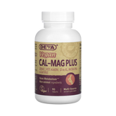 Deva, Vegan Cal-Mag Plus, 90 Tablets